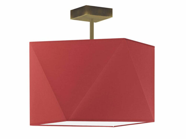 Demarian Fabric Semi Flush Mount