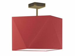 Demarian Fabric Semi Flush Mount