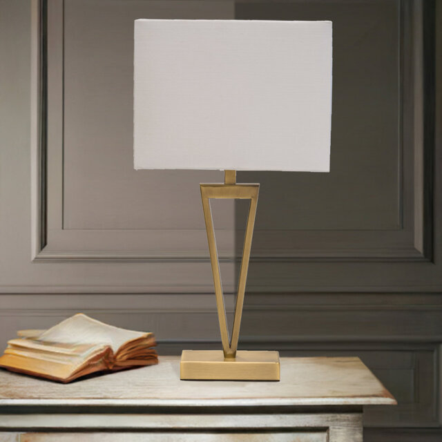 Airianna 49.5cm Rectangle Slimline Table Lamp