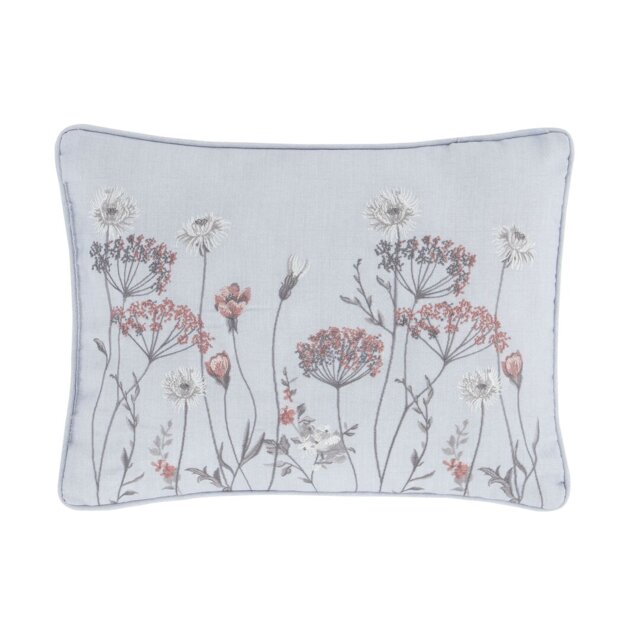 Meadowsweet Floral Cushion with Filling