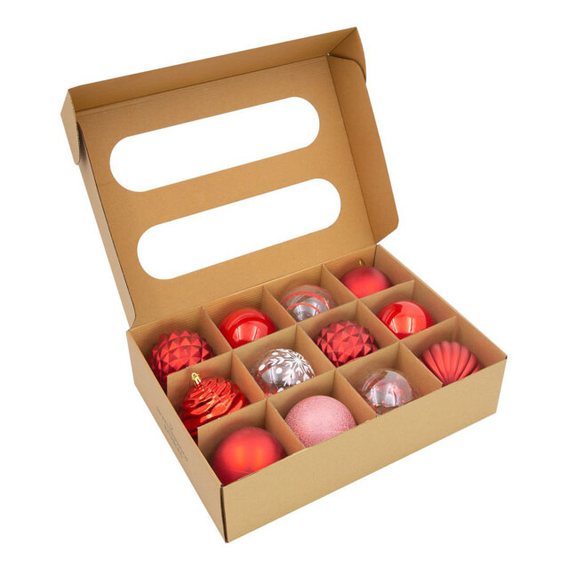 10cm Solid Colour Shatterproof Bauble