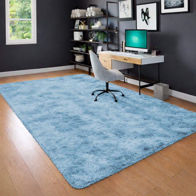 Ultra Soft Shaggy Area Rug – Plush High Pile Fluffy Carpet For Living Room, Bedroom & Modern Home Décor