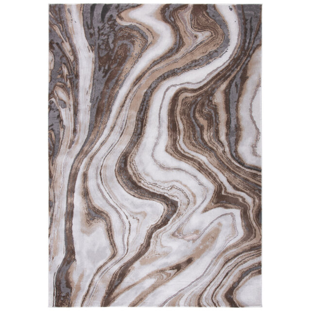 Ahanu Power Loom Gold Rug
