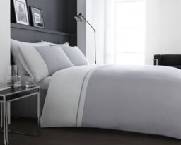 Berkshire Cotton Blend No Pattern Duvet Cover Set with Pillowcases Included