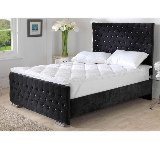 Admon  Temperature Regulating Control 4cm Deep Cotton Super Bounce Mattress Topper King Size