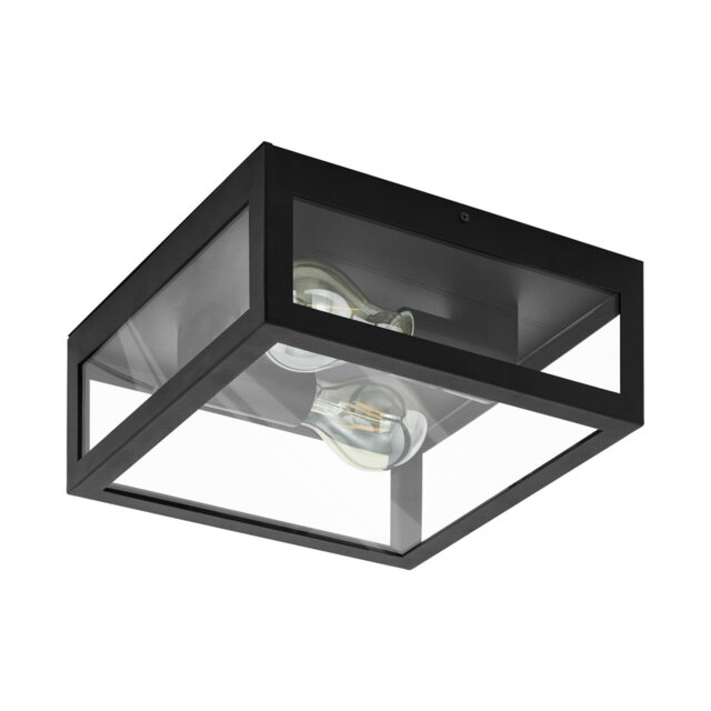 Messier Glass Semi Flush Mount