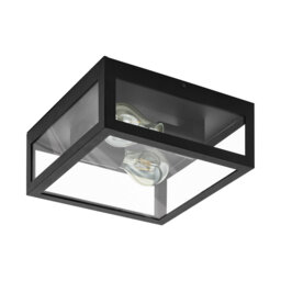 Messier Glass Semi Flush Mount