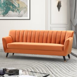 Soraya 3 Seater Velvet Sofa