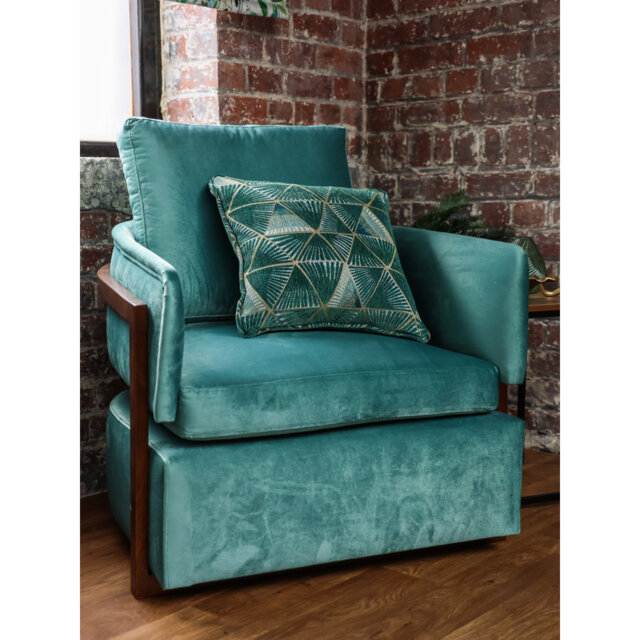 Seiler Velvet Armchair