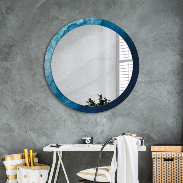 Huldar Glass Flat Wall Mirror