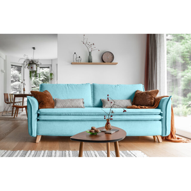Charming Charlie 3 Seater Sofa Bed