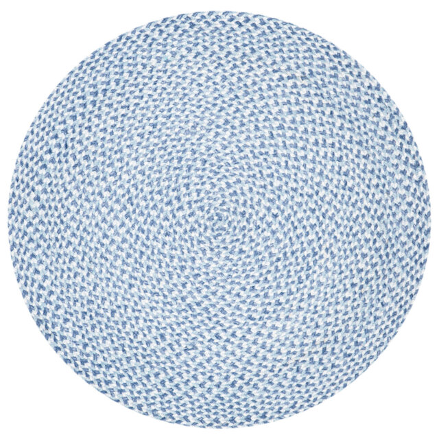 Round Aloisie Solid Colour Hand Woven Indoor / Outdoor Area Rug