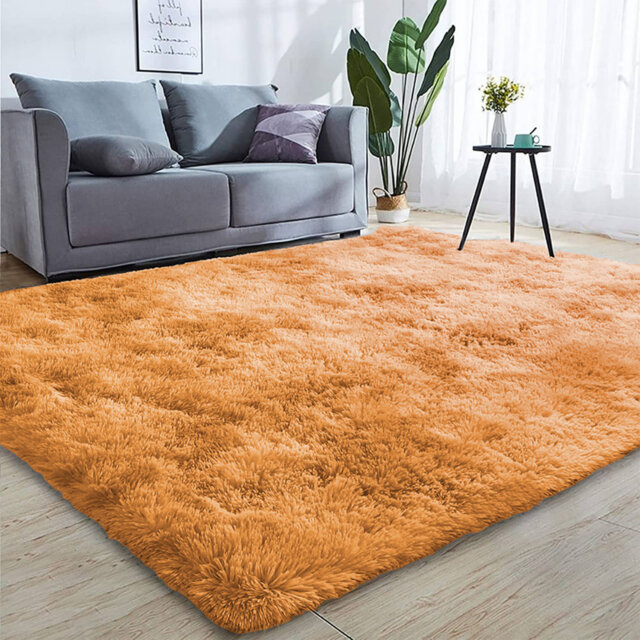 Fluffy Shaggy Rug Area Rugs Living Room