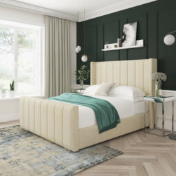 Willow Wool Upholstered Bed Frame