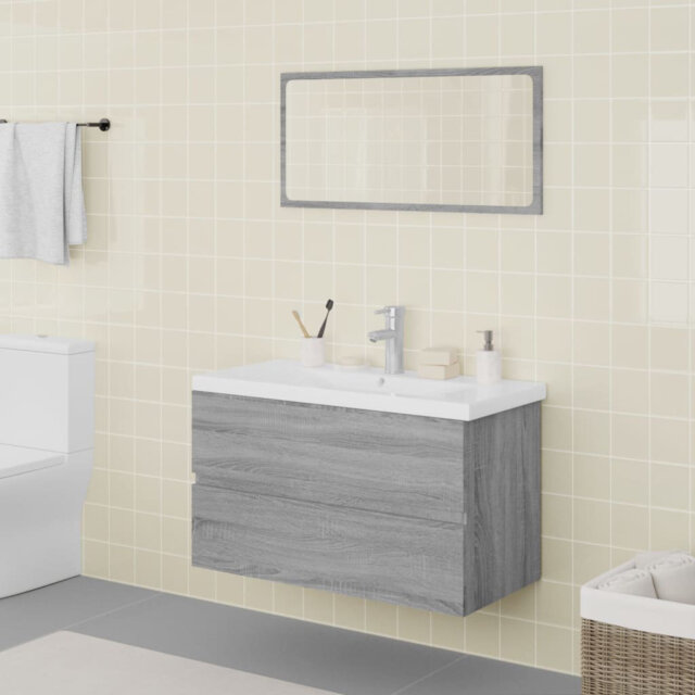 Licht Bathroom Vanity with Basin