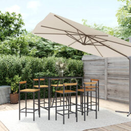 Aeisha 40cm Solid Wood Bar Set