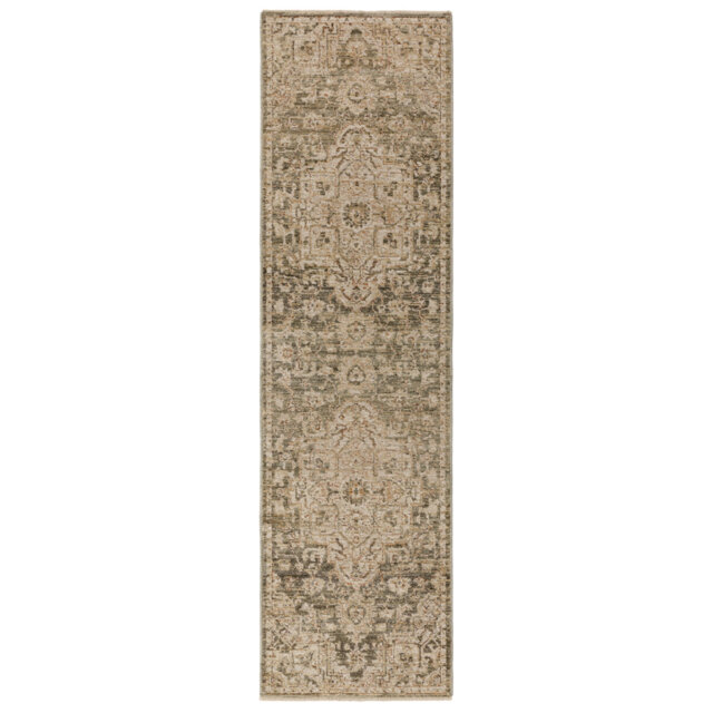 Madeleine Serapi Vintage Green Area Rug