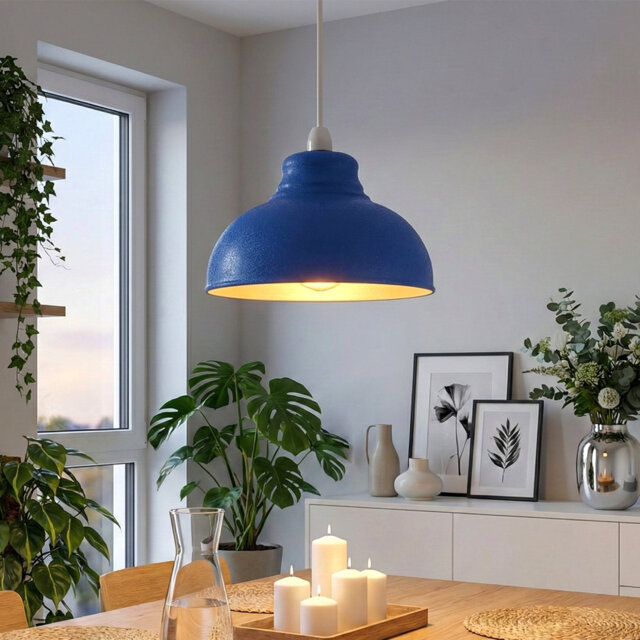 17cm H Metal Dome Lamp Shade ( Screw On )