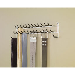 27 Hook Tie and Belt Wall Mounted Accessory Wardrobe insert