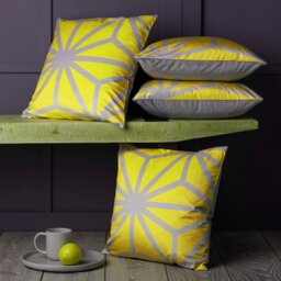 Ara Geometric Square Cushion Cover
