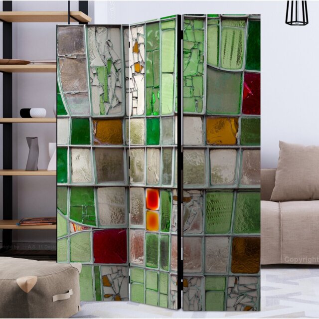 Glenmore 172cm H Solid Wood Folding Room Divider