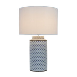 Robinn Ceramic Lamp Base Lamp