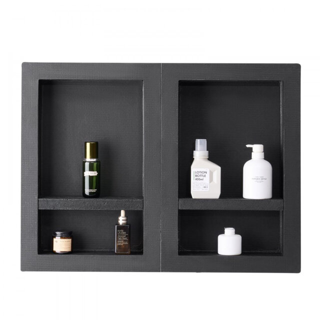 Recessed Bathroom Shelves