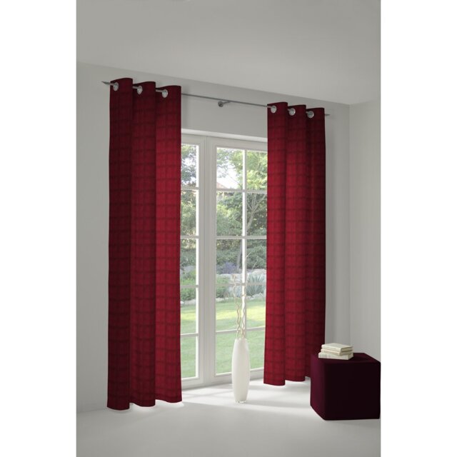 Shire Room Darkening Curtain Single Panel