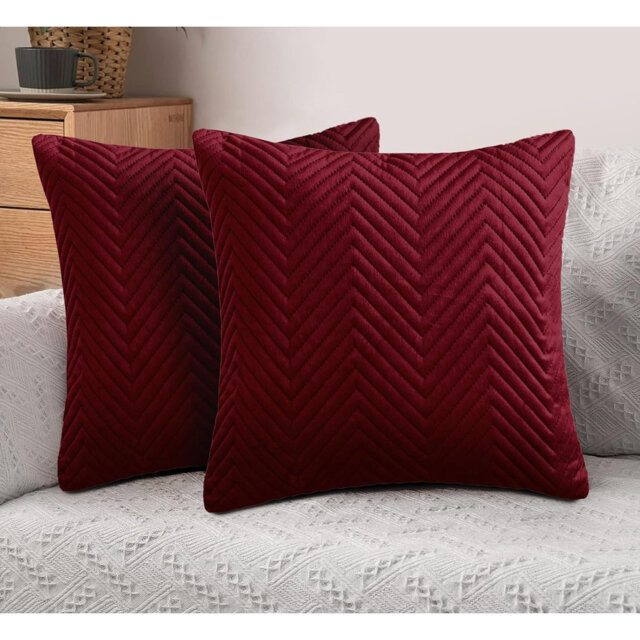 Geometric Grey Cushion