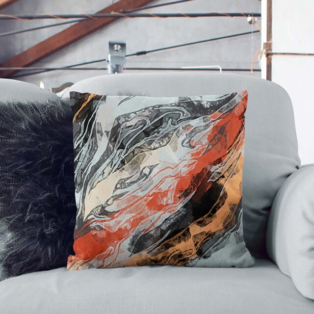 Abstract Square Cushion