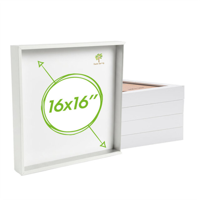 Nicola Spring - 3D Deep Box Photo Frames - Pack of 5