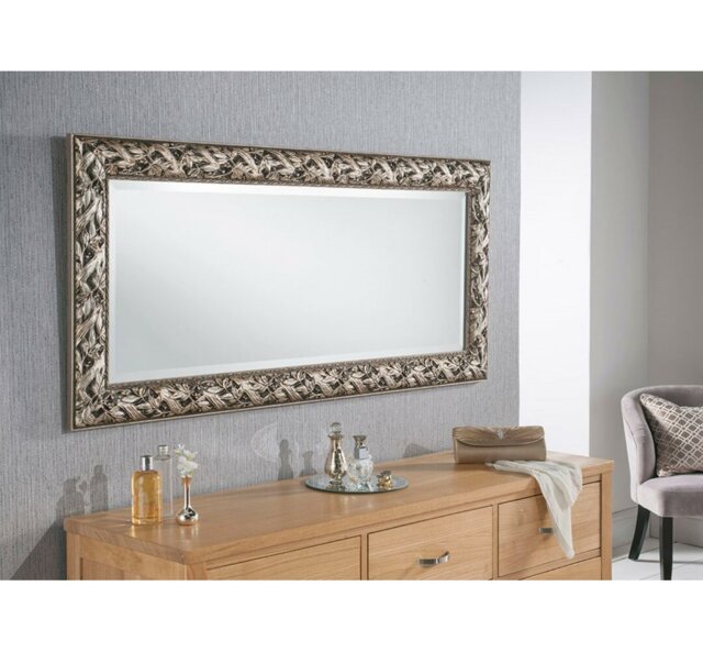 Solid Wood Rectangle Mirror