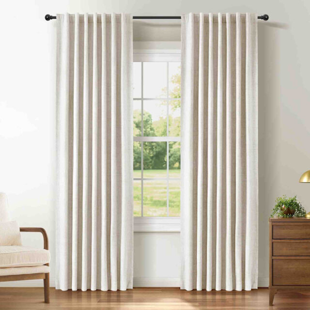 Polyester Blackout Curtain Pair (Set of 2)