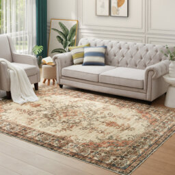 Delavallade Area Rugs for Patio or Deck – Weather-Resistant & Fade-Proof