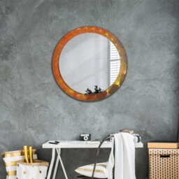 Huldar Glass Flat Wall Mirror