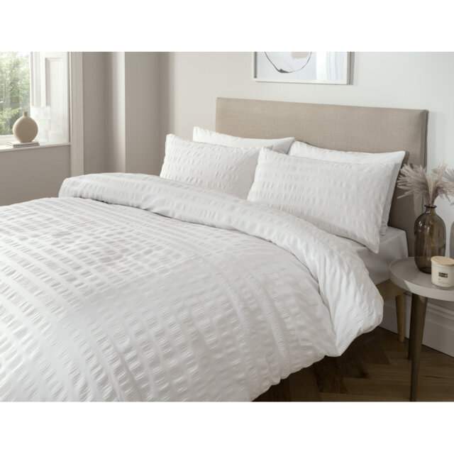Leonide Polyester Solid Colour Duvet Cover Set with Pillowcases Quilt Cover Soft and Breathable