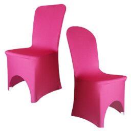 Spandex Arched Front Chair Cover Wedding Banquet Party