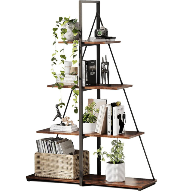 142.98cm H x 101.52cm W Steel Bookcase
