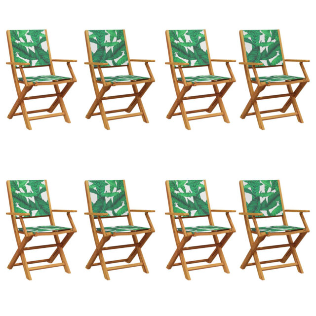 Vidaxl Folding Garden Chairs
