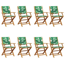 Vidaxl Folding Garden Chairs