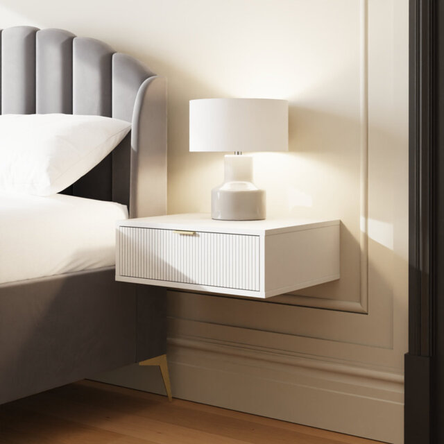 Sienna Wall Mounted Bedside Table