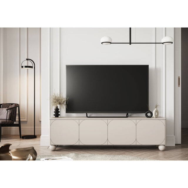 "Fredericksen Unfinished TV Stand for TVs up to 55"""