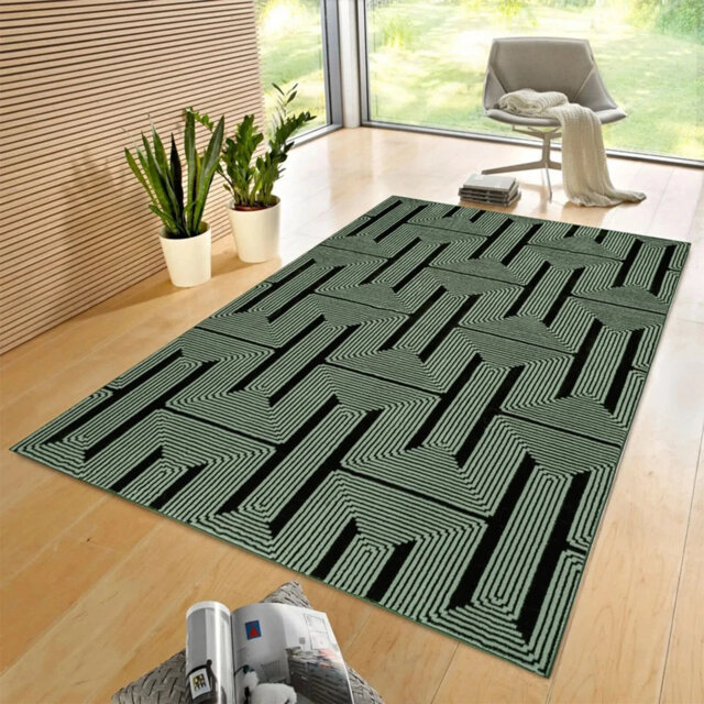 Geometric Indoor / Outdoor Area Rug