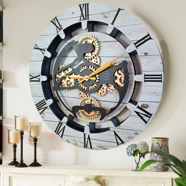 Solid Wood Wall Clock