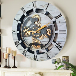 Solid Wood Wall Clock