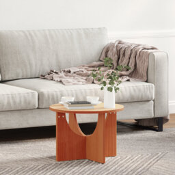 Coffee Table Solid pine wood Rustic Living Room Furniture Wooden Accent