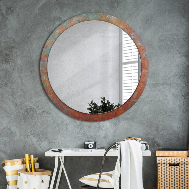Huldar Glass Flat Wall Mirror