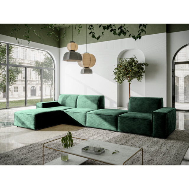 Burkittsville 5 Seater Corner Sofa