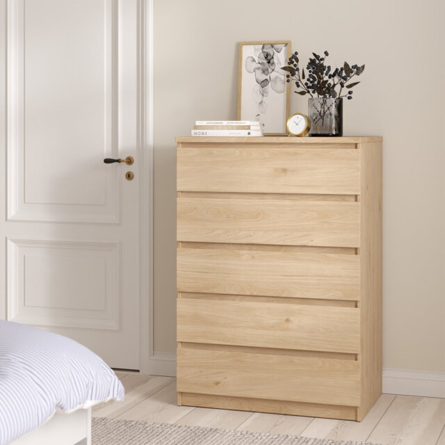 Parley 5 Drawer 77Cm W Chest of Drawers