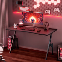 Metal Base Computer Desk